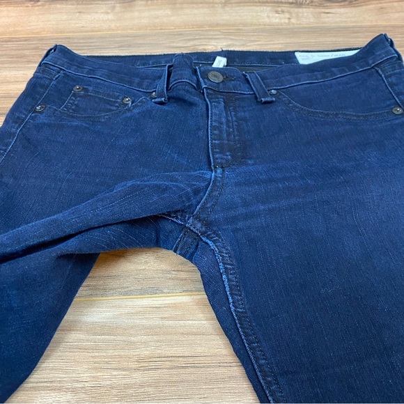 Rag & Bone Skinny Jeans Women's 29 Dark Wash - Picture 4 of 12